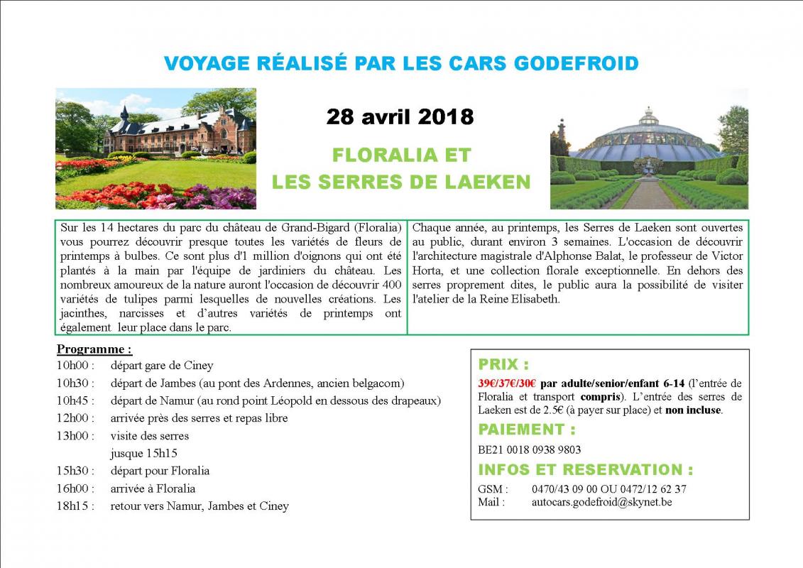 Affiche floralia serres laeken 28042018 2