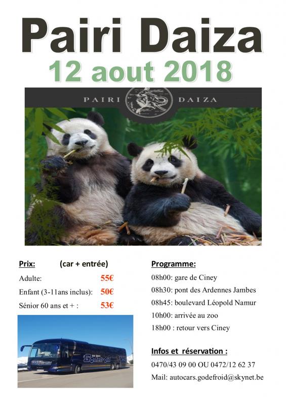 Affiche pairi daiza 12082018