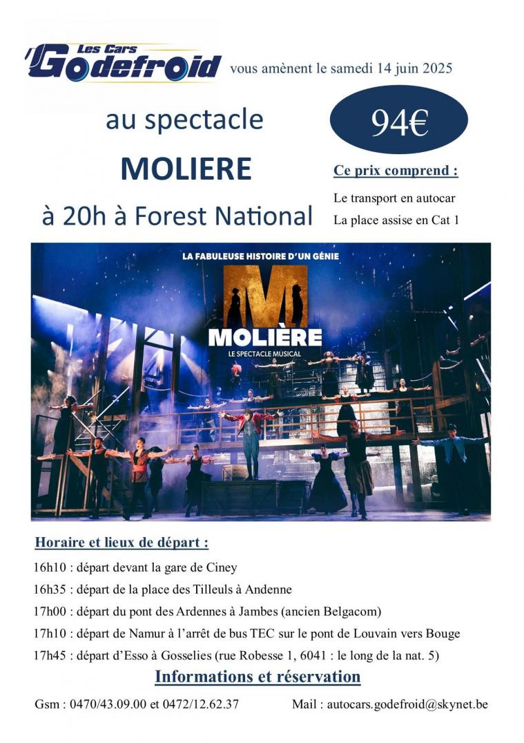 Moliere concert 14 juin 2025